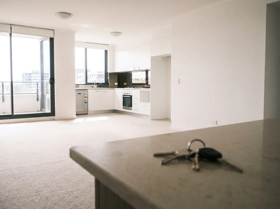 An empty, cleaned rental ready for final inspection